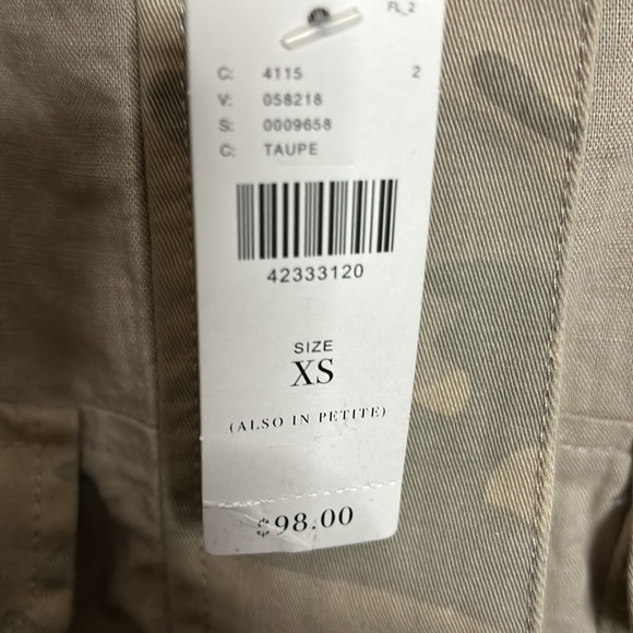 Anthropologie Hei Hei Linen Crop Jacket NWT - Picture 3 of 10